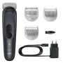 Braun | BG3340 | Body Groomer | Cordless and corded | Number of length steps | Number of shaver heads/blades | Black/Grey - 2